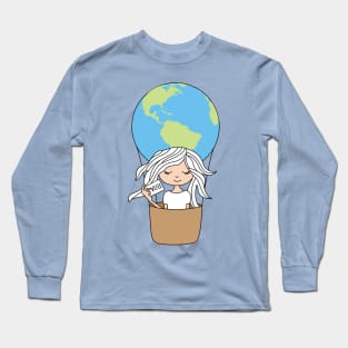 International Day of Democracy - The world has been a better place Long Sleeve T-Shirt